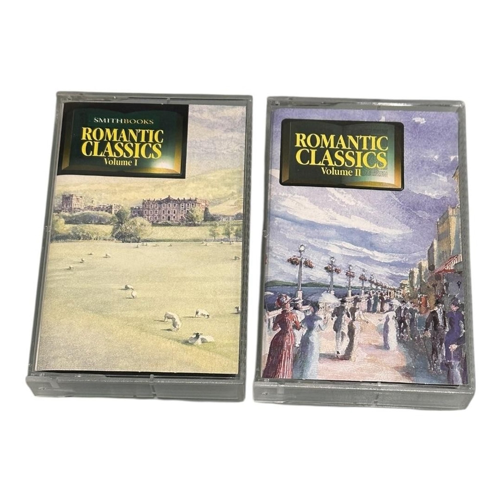 Romantic Classics Volume I & II Cassette Tapes Set Smithbooks Classical Music